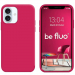 BEFLUOIP17RASPBERR - Coque souple Be Fluo coloris Framboise pour iPhone 17