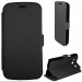 BOOKCORE4GNOIR - Etui Stand à rabat latéral coloris noir pour Galaxy Core 4G SM-G386F