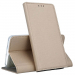 BOOKX-A70GOLD - Etui Galaxy A70 rabat latéral fonction stand coloris gold