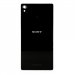 CACHE-XPZ3NOIR - Face arrière vitre du dos origine Sony XPERIA Z3 coloris Noir