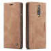 CASEME013-MI9TCAMEL - CaseMe étui latéral Mi-9T aspect nubuck camel