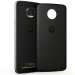 COVMOTOZCUIRNOIR - Coque Moto-Z origine Motorola style cuir coloris noir