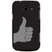 CPRN1S7390MAINPOUCE - Coque rigide Galaxy Trend Lite S7390 Impression motif pouce levé