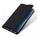 DUX-MI9LITENOIR - Etui Xiaomi Mi-9 Lite noir fin avec rabat latéral aimant invisible et coque souple