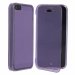 FLIPGELIP5VIOLET - Etui Gel rabat transparent et tactile pour iPhone 5s coloris violet