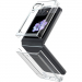 FORCE-FLIP5 - FORCE CASE DUO Double Coque Renforcée Galaxy Z Flip 5 transparente
