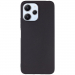 GEL-REDMI12NOIR - Coque souple Redmi 12 en gel flexible enveloppant noir mat