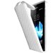 HCARBON-XPERIAT-BLA - Etui Carbone blanc pour Sony Xperia T