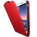 CARBROUGECINKPEAX - Etui Carbone rouge à rabat Wiko Cink Peax