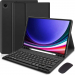 HCLAVSOURIS-TABS6LITE - Etui tablette Galaxy Tab S6 LITE avec Clavier AZERTY détachable magnétique