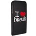 HPRN1IP5LOVBREIZH - Etui à rabat coeur rouge I Love Breizh iPhone 5s