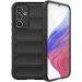 IX008-A56NOIR - Coque Galaxy A56(5G) antichoc relief texturé coloris noir