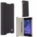 KRUMALMOXPEZ5 - Etui noir Krusell MALMO pour Sony Xperia Z5 coloris noir fonction stand