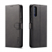 LCIMEEKE-A50NOIR - Etui Galaxy A50/A50s/A30s LC-IMEEKE haut de gamme noir logements carte fonction stand