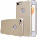 NILLKINFROSTEDIP7GOLD - Coque iPhone 7 Nillkin Frosted-Shiled rigide gold mat texturé