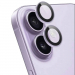 RINGLENS-IP17LAVANDE - Vitre protection appareil photo iPhone 17 verre avec anneau aluminium lavande