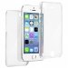 SKIN360-IP5STRANS - Coque souple iPhone-5S en 2 parties avant arrière flexible et transparente