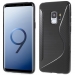 SLINECARBO-S9 - Coque souple Galaxy S9 motif S-Line look carbone 