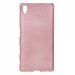 SOFTYMETALXPEZ5ROSECLAIR - Housse gel effet métallisé pour Sony Xperia Z5 coloris rose clair