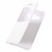 SVIEWGALJ12016BLANC - Etui Folio View blanc pour Galaxy J1-2016 fenêtre de visualisation
