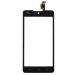 TACT-RAINBOWLITE4G - Vitre tactile Wiko Rainbow Lite 4G coloris noir