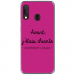 TPU0A20ECHIANTEFUSHIA - Coque souple pour Samsung Galaxy A20e avec impression Motifs Avant, j'étais chiante fushia