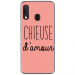 TPU0A20ECHIEUSEROSE - Coque souple pour Samsung Galaxy A20e avec impression Motifs Chieuse d'Amour rose