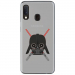 TPU0A20EDARKVA - Coque souple pour Samsung Galaxy A20e avec impression Motifs Dark et sabres lasers