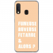 TPU0A20EFUMEUSEBEIGE - Coque souple pour Samsung Galaxy A20e avec impression Motifs fumeuse et alors beige