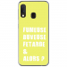 TPU0A20EFUMEUSEJAUNE - Coque souple pour Samsung Galaxy A20e avec impression Motifs fumeuse et alors jaune