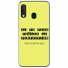 TPU0A20EPERFECTIONJAUNE - Coque souple pour Samsung Galaxy A20e avec impression Motifs frôler la perfection jaune