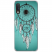 TPU0A20EREVEBLEU - Coque souple pour Samsung Galaxy A20e avec impression Motifs attrape rêve sur fond bleu