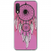 TPU0A20EREVEROSE - Coque souple pour Samsung Galaxy A20e avec impression Motifs attrape rêve sur fond rose
