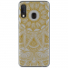 TPU0A40MANDALAGOLD - Coque souple pour Samsung Galaxy A40 avec impression Motifs Mandala gold