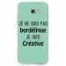 TPU0A52017BORDELIQUETURQUO - Coque souple pour Samsung Galaxy A5-2017 SM-A520F avec impression Motifs Je ne suis pas bordélique