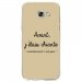 TPU0A52017CHIANTETAUPE - Coque souple pour Samsung Galaxy A5-2017 SM-A520F avec impression Motifs Avant, j'étais chiante tau