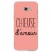 TPU0A52017CHIEUSEROSE - Coque souple pour Samsung Galaxy A5-2017 SM-A520F avec impression Motifs Chieuse d'Amour rose
