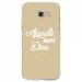 TPU0A52017DIEUTAUPE - Coque souple pour Samsung Galaxy A5-2017 SM-A520F avec impression Motifs Appelle moi Dieu taupe
