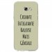 TPU0A52017GENIALEVERT - Coque souple pour Samsung Galaxy A5-2017 SM-A520F avec impression Motifs Chiante mais Géniale vert
