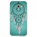 TPU0A52017REVEBLEU - Coque souple pour Samsung Galaxy A5-2017 SM-A520F avec impression Motifs attrape rêve sur fond bleu
