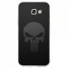 TPU0A52017SKULLCARBONE - Coque souple pour Samsung Galaxy A5-2017 SM-A520F avec impression Motifs tête de mort sur fond carb