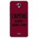 TPU0ALTICES40APEROBORDEAU - Coque souple pour Altice S40 avec impression Motifs l'apéro recrute bordeau