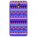 TPU0ALTICES40AZTEQUEBLEUVIO - Coque souple pour Altice S40 avec impression Motifs aztèque bleu et violet