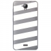 TPU0ALTICES40BANDESBLANCHES - Coque souple pour Altice S40 avec impression Motifs bandes blanches