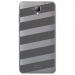 TPU0ALTICES40BANDESGRISES - Coque souple pour Altice S40 avec impression Motifs bandes grises