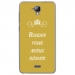 TPU0ALTICES40BOUDEROR - Coque souple pour Altice S40 avec impression Motifs Bouder pour mieux Régner or
