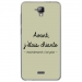 TPU0ALTICES40CHIANTEVERT - Coque souple pour Altice S40 avec impression Motifs Avant, j'étais chiante vert