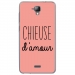 TPU0ALTICES40CHIEUSEROSE - Coque souple pour Altice S40 avec impression Motifs Chieuse d'Amour rose