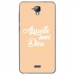 TPU0ALTICES40DIEUBEIGE - Coque souple pour Altice S40 avec impression Motifs Appelle moi Dieu beige