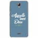 TPU0ALTICES40DIEUBLEU - Coque souple pour Altice S40 avec impression Motifs Appelle moi Dieu bleu